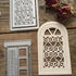 Door Window Cutting Die Cuts, DIY Crafts Template Door Window Scrapbook Cards Cutting Dies Cut Stencils for DIY Embossing Card Making Decorative P...