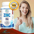 Zinc Citrate/Oxide 50mg - Immune Support & Antioxidant Supplement, Skin Health Support - 100 Tablets...