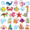 Fish Cutouts Tropical Fish Cutouts Classroom Bulletin Board Decorations, The Sea Ocean Creature Paper Decorations for Toddler Kids Classroom Schoo...