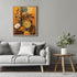 Posterizer 1 pcs-vintage cosy collage with old watches and flowers-Abstract & Modern Art-Floral & Botanical Art-Gift for Art Lovers- UNFRAMED Wall...