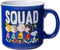 Silver Buffalo Peanuts Squad Featuring Sally, Linus, Charlie Brown, Lucy, Snoopy, and Woodstock Ceramic Camper Mug, 20 Ounces...