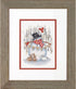 Dimensions Christmas Cross Stitch Kit, Joyful Snowman (14 Count) 4 Piece...