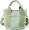 Blostirno Women's Small Canvas Tote Bag Stylish Satchel Mini Shoulder Crossbody Bags Fashion Hobo Messenger Purse Handbags...
