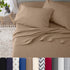 3 Piece Twin Sheets Set | Twin Bed Sheets Set – Light Weight, Soft Breathable Sheets | Brushed Cotton Rich Blend | Secure-Fit, Wrinkle Resistant, ...