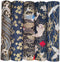 5PCS Cotton Pattern Fabric Fabric Bundles Small Flower Pattern Japanese Style Fabric for Crafts Sewing Quilting Patchwork Face Protection (Gold Pi...