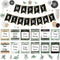 48 Pcs Classroom Happy Birthday Bulletin Board Sets Decorations, Eucalyptus Greenery Plant Birthday Classroom Decor, Nature Birthday Chart Poster ...