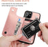 for iPhone 11 Pro Wallet Case with Card Holder,OT ONETOP PU Leather Kickstand Card Slots Case,Double Magnetic Clasp and Durable Shockproof Cover f...