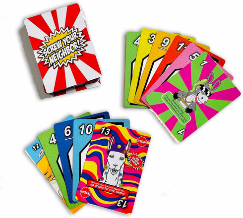 Screw Your Neighbor Card Game...