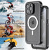 Waterproof Case for iPhone 15 Pro Max Case Anti-Scratch, Full-Body Shockproof,Dustproof, Anti-Stain,Camera Lens Protector Phone Case with Build-in...