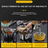 Stainless Steel Fat Separator 4 Cup/1000ML Gravy Grease Separator with Strainer and Glass Lid, Soup Oil Separator Cup for Cooking, Oil Soup Separa...