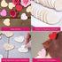 Kate Aspen Wooden Hearts for Guest Book (Set of 75) Wedding Guestbook Alternative Drop Box Hearts, Unfinished Wood Shapes for Crafts...