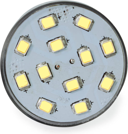 Leisure LED RV Trailer Motorhome LED Spot Light 1156 1139 1141 1383 LED Bulb 2 Watt 275 Lumen CW 10-30Volt 12Volt Long Neck (Cool White 6500K, 4-P...