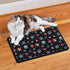 Dog Mat Pet Feeding Mat for Food and Water Absorbent 20x12in Quick Dry Dog Water Bowl Mat...