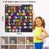 Felt Learning Letters,Learning Numbers,75 Felt Board Pieces for Felt Flannel Board,Alphabet ABC Learning for Toddlers for Kindergarten,Preschool,T...