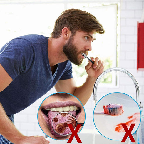 4 Pieces Extra Soft Toothbrushes for Sensitive Gums with 20000 Micro Nano Bristle for Adult Pregnant Gum Recession Elderly Braces, Protect Fragile...