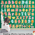 260pcs Groovy Bulletin Board Letters for Classroom 4” Letters Combo Pack Set Retro Hippie Classroom Decorations Boho Daisy Alphabet Numbers Symbol...