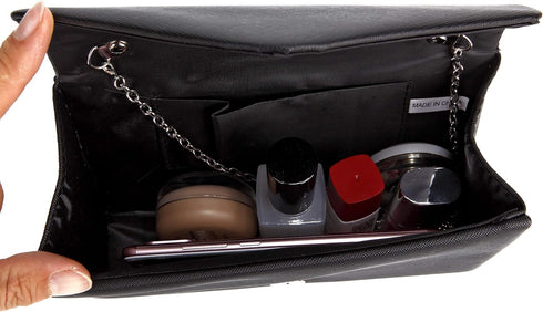 Nodykka Purses and Handbags Envelope Evening Clutch Crossbody Bags Faux Learther Classic Wedding Party Bag for Women...
