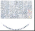 Alphabet Beads A-Z 1400Pcs Letter Beads, Acrylic 4x7mm Round Letter Beads Kits,Black Digit and Colorful Smile Beads for Bracelets Necklaces DIY Je...