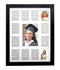 Kate & Milo School Days Frame, Holds 13 Photos k-12, Kindergarten to High School Picture Frame, Graduation Party Decorations, Multi Photo Frames C...