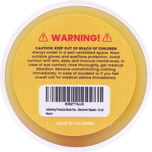 YelloWell Soldering Products Rosin Paste Flux - Electrical & Electronic Repairs - (2 oz)...
