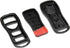 Dorman 13616 Keyless Remote Case Compatible with Select Nissan Models, Black...