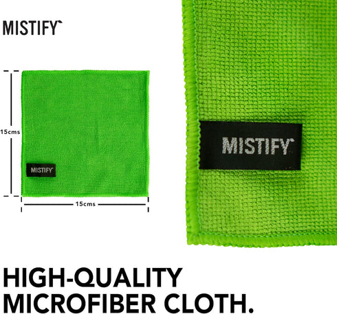 Mistify Natural Screen Cleaner - Pocket Kit - 40 ml with Microfibre Cloth [Smartphones Tablets Laptops Touchscreen Keyboards Oleophoebic Smartwatc...