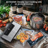 BLITZHOME Vacuum Sealer Bags for Food 3 Sizes, 29 Pack Kit with 15Pcs Reusable Sous Vide Bags, 5 Air Valves, 5 Sealing Clips, 4 Clips for Sous Vid...
