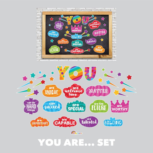 Sproutbrite Classroom Must Have Bulletin Board Signs for Decorating Classrooms Decorations & Decor (Bright Affirmations)...