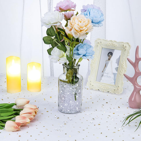5000 pcs/Pack Wedding Table Scatter Confetti Crystals Acrylic Diamonds 6 mm Rhinestones for Wedding, Bridal Shower, Vase Beads Decorations (6mm, L...