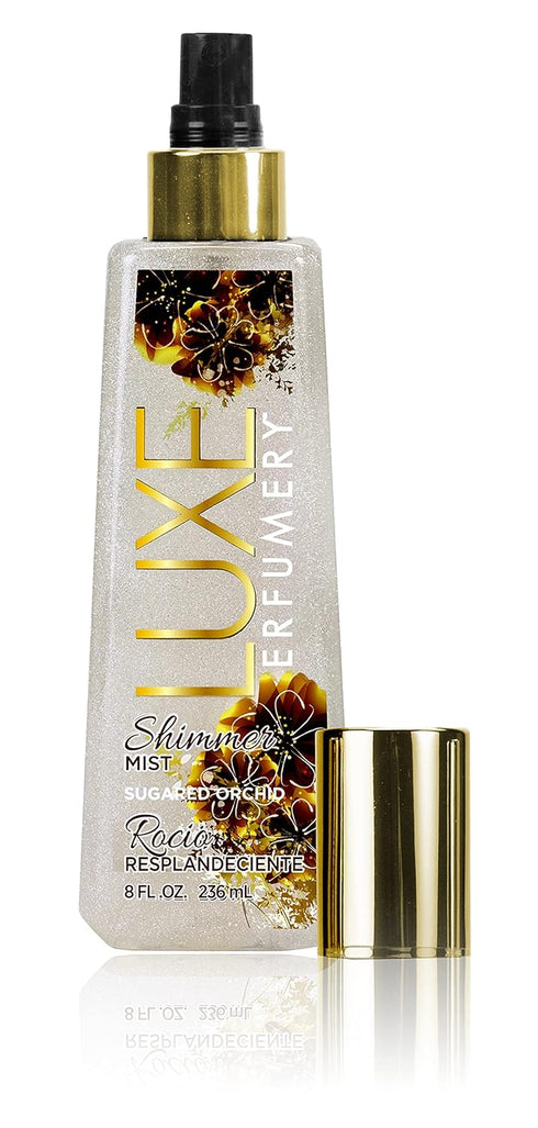 Luxe Perfumery Shimmer Body Mist, Sugared Orchid, 8.0 fl oz...