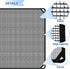 E&K 36"x36" Outdoor AC Unit Cover Air Conditioner Compressor Mesh Top Cover for Outside with Bungee Cords Protect from Leaf Dust and Debris...