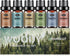 Woody Essential Oils Set, Men Scents Fragrance Oil Aromatherapy Essential Oils Kit for Diffuser (6x10ML) - Sandalwood, Cedarwood, Teakwood, Agarwo...