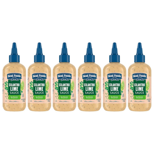 Best Foods Sauce For A Refreshing Condiment, Dip and Dressing Cilantro Lime Gluten Free, Dairy Free, No Artificial Flavors, No High-Fructose Corn ...