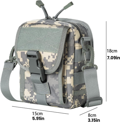 Camo Binocular & Rangefinder Case,Life Waterproof, Inside the Foam Cushion Shockproof, Suitable for Hunting Hiking Travel to Carry?Binoculars Belo...