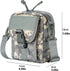 Camo Binocular & Rangefinder Case,Life Waterproof, Inside the Foam Cushion Shockproof, Suitable for Hunting Hiking Travel to Carry?Binoculars Belo...