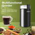 Coffee Grinder, Wancle Electric Coffee Grinder, Quiet Spice Grinder, One Touch Coffee Mill for Beans, Spices and More, with Clean Brush Black...