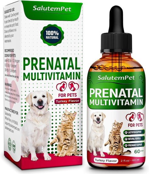 Dog Prenatal Vitamins | Pregnant Cat Supplies | Prenatal Vitamins for Dogs | Product for Pregnant Cat | Prenatal Dog Vitamins | Vitamins for Pregn...