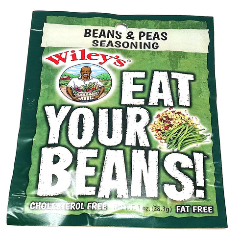 Wiley's Beans and Peas Seasonings -6 (SIX) Packets...