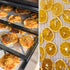5 Pieces Square Silicone Dehydrator Sheets,15.7" x 15.7" Non-stick Fruit Dehydrator Mats,Reusable Steamer Mesh Mat Baking Mats for Fruit Dryer...