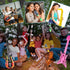 12 Pcs Inflatable Instruments,Inflatable Rock Star Toy Set,Inflatable Guitar,Blow up Guitar Inflatable Saxophone Inflatable Microphones Bass Lute ...