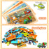 Puzzles for Kids Ages 4-6,24 Pieces Wooden Puzzles for Toddlers Ages 3-5 4-8 3 4 5 6 3-4 Year Olds.4 Pack Car Puzzle Set Children Jigsaw Puzzles f...