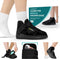 BraceAbility Closed Toe Medical Walking Shoe - Lightweight Broken Toe Cast Boot, Fractured Foot Brace for Metatarsal Stress Fracture, Post-op Buni...