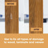 Floor & Furniture Repair Kit (White) - 4X Wax Filler Sticks - Fix Damage to UPVC, Doors, Windows, Worktops - Cracks, Scratches and Marks - Instant...