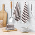 Homaxy 24 Pack Kitchen Dish Cloths, Ultra Soft and Absorbent Dish Towels, Reusable Fast Drying Microfiber Cleaning Cloth, Coral Velvet Wave Design...