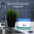OMAIA 2-in-1 Dish Soap Dispenser with Sponge Holder - Smart Kitchen Gadget - Sink Countertop Organizer...