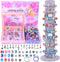 AIPRIDY Charm Bracelet Making Kit,Unicorn Mermaid Crafts Gifts Set Can Inspires Imagination and Creativity,Jewelry Making Kit Perfect Gifts for Gi...