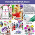 MUBYOK M139 57PCS Car Freshies supplies starter kit, DIY Freshie Making kit with Unscented Aroma Beads,Freshies Silicone Molds and Accessories (Ma...