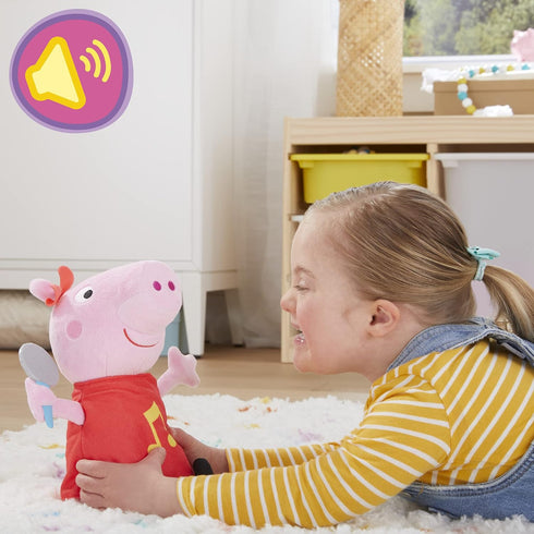 Peppa Pig Toys Oink-Along Songs Peppa, Singing Plush Doll, Preschool Toys for 3 Year Old Girls and Boys and Up...