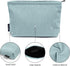 MAANGE Small Makeup Bag For Purse, Travel Cosmetic Bag Makeup Pouch Corduroy Portable Versatile Zipper Pouch For Women (GREEN)...