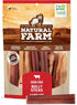 Natural Farm Odor-Free Bully Sticks (2-4”, 8oz) ALL-NATURAL Long-Lasting Chews, 100% Beef Pizzle, Grass-Fed, Grain-Free, Hormone-Free, Protein for...